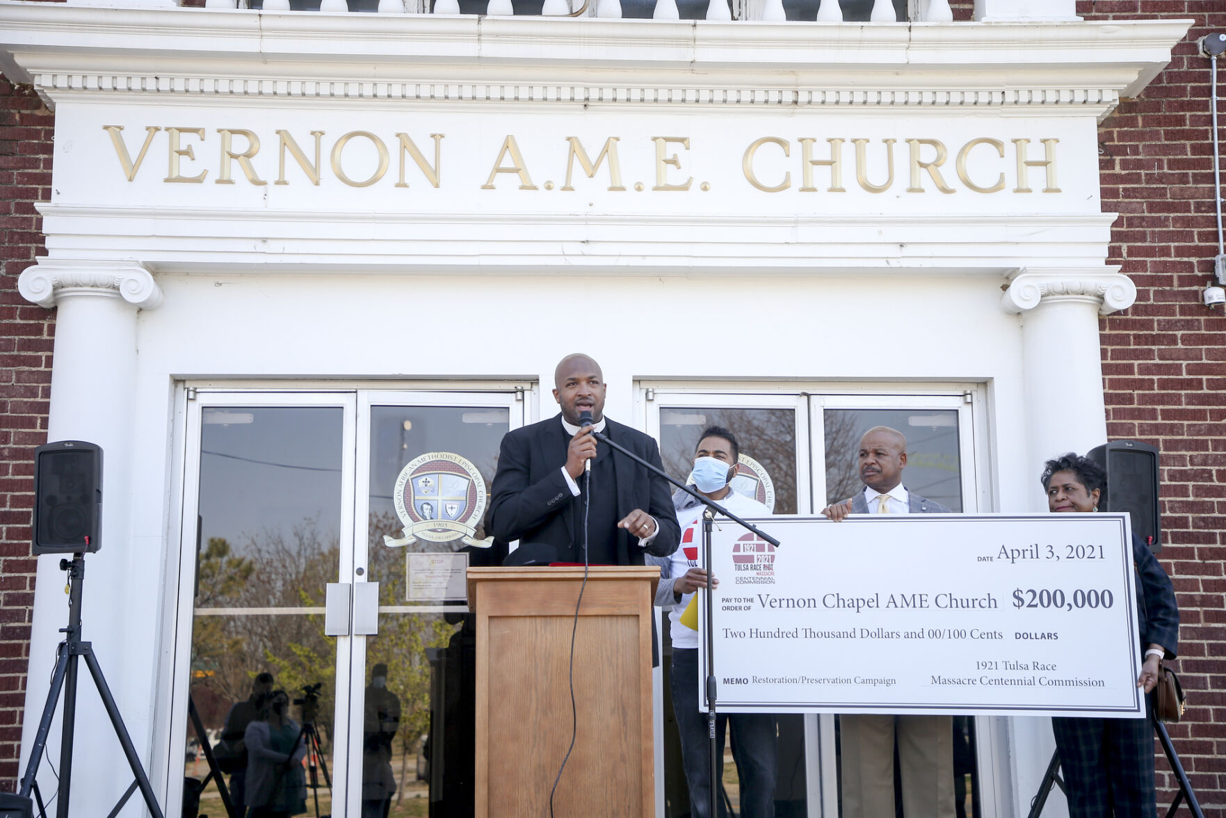 Vernon AME Church Donation
